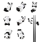 RoadLoo Keramik Stäbchen Halter, 8 Stücke Stil Druck Stäbchen Stäbchenhalter Set Stehen Messer...