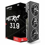 XFX Speedster MERC319 Black Gaming Radeon Gaming Grafikkarte RX 7800 XT 16 GB GDDR6 HDMI 3xDP, AMD...