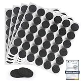 moinkerin 144 Stücke Filzgleiter Selbstklebend 15mm filzgleiter für stühle 5mm Dicke Möbel...