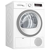 Bosch Wärmepumpentrockner für 8 kg Wäsche, Serie 4, 236 kWh pro Jahr, Auto Dry, Anti...