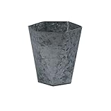 Layboo Handgefertigter Metallkrug, Blumenhalter für Heimdekoration, verzinkte Blechvase (Nr. 3)