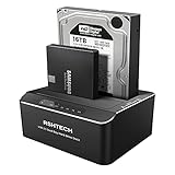 RSHTECH Dualschacht Festplatten Docking Station, USB 3.0 Aluminium Festplatten Dockingstation...