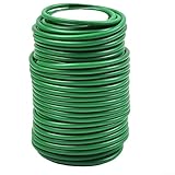 Eawfgtuw Flexibler gummibeschichteter Gartenpflanzendraht, 8 m x 10 m, wetterfest, biegbar, zur...