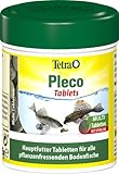 Tetra Pleco Tablets – Nährstoffreiches Fischfutter für alle pflanzenfressenden Bodenfische (z.B....