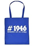 Generisch Geschenk 80.Geburtstag - coole Geschenktasche 80 - Jahrgang 1946 : #1946 geboren um zu...