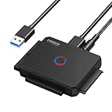 FIDECO USB 3.0 zu SATA und IDE Adapter, IDE und SATA Adapter, Festplatten Konverter für 2,5 und 3,5...