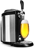 Clatronic Bierzapfanlage | handelsübliche Bierfässer | 5 Liter Bierzapfanlage | mit Kühlung von...