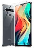 moex 3 in 1 Pack für LG K41S Hülle mit 2X Panzer Schutzglas Folie, [Aero Case + ShockProtect Glas]...
