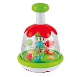 Chicco Magischer Kreisel, Kreiselspielzeug, Großer Knopf und Zentraler Spiegel zum Erlernen des...