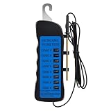 Elektrozauntester, maximal 12 -kV -Zauntester mit 8 Neon -Indikatorlichtern, Fehlerfinder tragbares...