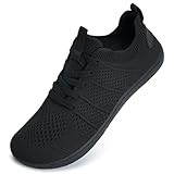 IceUnicorn Breite Barfuss Schuhe Damen Barfußschuhe Leichte Zero-Drop Atmungsaktiv Unisex Herren...