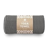 Lotuscrafts Yoga Handtuch Wet Grip - rutschfest & Schnelltrocknend - Antirutsch Yogatuch mit hoher...