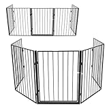 KRUMAD Kaminschutzgitter Baby 300 cm – Ofenschutzgitter für Kinder & Haustiere – Flexibles...