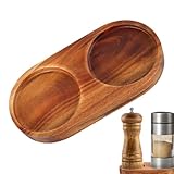 Salz- und Pfefferstreuer | Holzpfeffermühlentür | Esstischschutz, Zubehör für Salz- und...