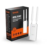 Tenda OAP1200 Access Point Outdoor, Gigabit Dualband WLAN Access Point (AC1200, 802.3at & 24V...