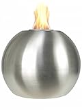 PFLANZWERK® Pflanzkübel Feuerschale Premium Edelstahl FEUERKUGEL XXL Tischkamin *Outdoor* *2 Jahre...