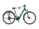 FISCHER E-Bike ATB Terra 4.0i Elektrofahrrad für Damen und Herren, RH 43, Mittelmotor 80, 36 V...