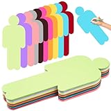 EUDUQ 100 Stück Moderationskarten 180g Extra Dick,10 Farben Karteikarten Groß, Blanko Lernkarten...