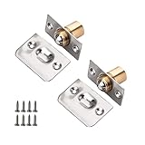 SyiXute 2 Stück Schrankverschluss mit Schrauben,Rollenschnäpper Kugelverschlüsse,Verstellbare...