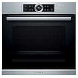 Bosch Hausgeräte HBG675BS1 Serie 8 Einbau-Backofen, 60 x 60 cm, Made in Germany,Pyrolyse...