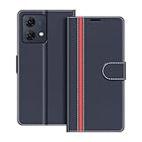 COODIO Handyhülle für Motorola Moto G84 Handy Hülle, Motorola Moto G84 Hülle Leder Handytasche...