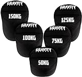 Gravity Fitness Robuster Strongman Sandsack, 50 kg – 150 kg (100 kg) (100 kg)