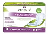 Organyc Slipeinlagen für super saugfähig Blasenschwäche aus 100% zertifizierter Bio-Baumwolle - 1...