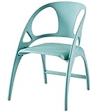 Robuster, robuster Klappstuhl mit Griff – Kunststoff-Thekenhöhe Esszimmerstuhl mit Rückenlehne...