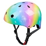 MHJY Fahrradhelm Kinder Helm Kinderhelm Mädchen Skaterhelm Scooter and Ride Helm Jungen Fahrrad...