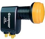 Goaycer Quad LNB 4-Fach Digital HD 4k,mit LTE-Filter,Stecker...