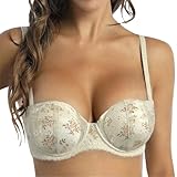 Büstenhebe, Dirndl BH Halbschale Bralette Balconette Damen-BHS Mit Bügel Büstenhebe Spitze Bra...