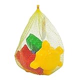 Simba 107101146-4 Sandformen im Netz, 10-12cm, Sandkasten, Sandspielzeug