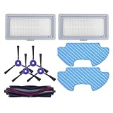 Gettimore Ersatz-Moppbürste und Seitenbürsten für Samsung 2-in-1 PowerBot Saugroboter VR05R503/SA...