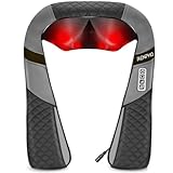 RENPHO Massagegerät Schulter Nackenmassagegerät mit Wärme, Shiatsu Massagegerät mit 3D Massage...