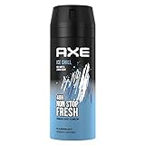 Axe Bodyspray Ice Chill Deo ohne Aluminium bekämpft geruchsbildende Bakterien und unangenehme...