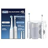 Oral-B Oral Health Center Munddusche mit Oxyjet-Technologie für Zahnreinigung, 2 Ersatzdüsen & iO...