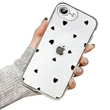 Beetop Kompatibel Mit iPhone 16e Hülle Schutzhülle Silikon TPU Herz Muster Handyhülle für iPhone...