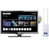 FALCON WebOS 48,3 cm (19 Zoll) Smart Camping-TV und mobiler Booster-Internet-Router ist eine...