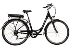 E-Bike SAXONETTE Advanced Sport - Citybike 36 V 10,4 Ah - 50 cm Unisex Erwachsene (nightblau)