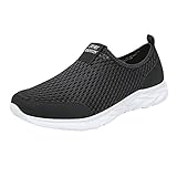 Gewebte orthopädische Damenschuhe, weiche Fußgewölbeunterstützung, Loafers, Schlupfschuhe,...