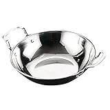 Ipetboom Pfanne mit Griffen Kochgeschirr für Induktionsherd Vielseitige Bratpfanne für Hot Pot und...