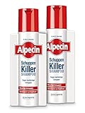 Alpecin Schuppen-Killer Shampoo – 2 x 250 ml - Anti-Schuppen-Shampoo für Männer – killt...