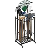 Sttoraboks Garden Tool Organizer, Yard Tool Tower Rack für Garage Organisation und Lagerung, bis zu...