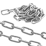 1 Meter Kette Kurzgliedrig 5mm Edelstahl A4 Rundstahlkette DIN 766 Edelstahlkette WIBTEC®