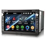 erisin 8 Kern Android 13 Autoradio Navi für VW Passat B5 Jetta MK4 Sharan Polo T5 Skoda Octavia...