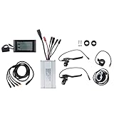 MasYosh JN30A E-Bike-Controller-Kit, 1000-W-Motorcontroller mit S900-Anzeigefeld und Daumengas, für...