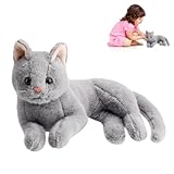 APOMOONS Weiche Katze Kuscheltier Katzenkuscheltiere, Süßes Katzen Kuscheltier, Realistic...