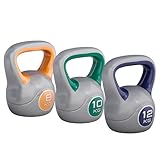 GORILLA SPORTS® Kettlebell - 2kg, 3kg, 4kg, 5kg, 6kg, 8kg, 10kg, 12kg, 14kg, 16kg, 18kg, 20kg...