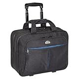 PEDEA Business Trolley Premium Air Laptop-Rollkoffer bis 17,3 Zoll (43,9 cm) mit Übernachtungsfach,...