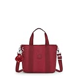 Kipling ASSENI Mini, Kleine Tragetasche (mit abnehmbarem Schultergurt), 14 x 80 x 38 cm, Funky Red...